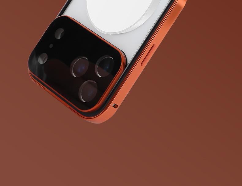 Magneto Magnetische Metallhülle mit drehbarem Ständer für iPhone 17 Pro