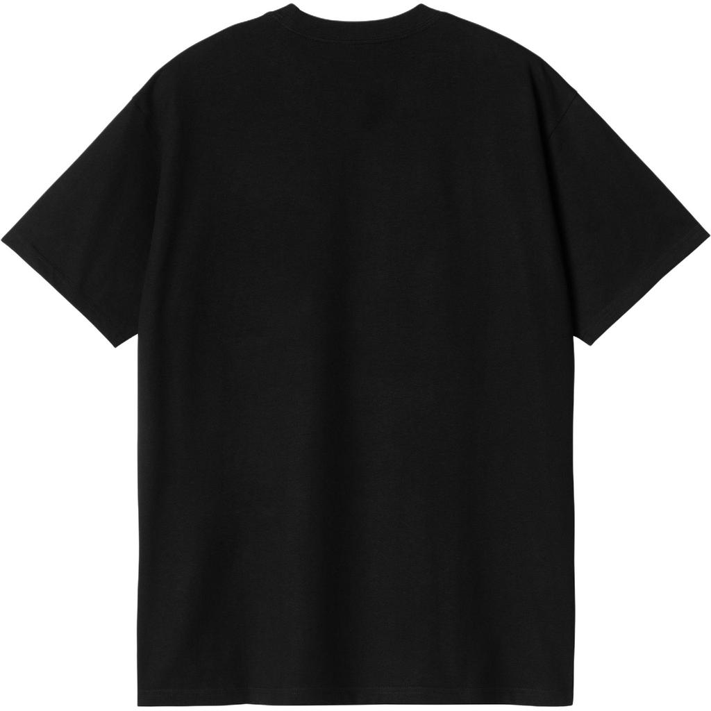 Carhartt WIP SS24 Screen S/S Amour Pocket T-Shirt Unisex T-Shirt Black I033675-0D2-XX