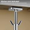 Stainless Steel Undermount Sink Supports Adjustable Bottom Installation Support  Home Kitchen