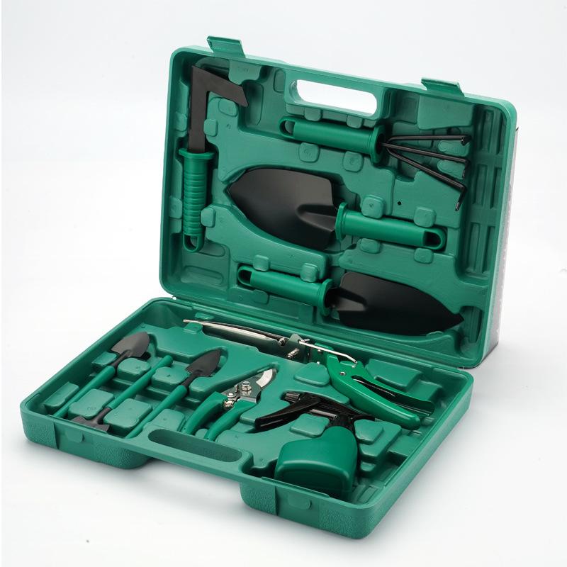 Garden Tool Set, Gardening Gift 10 Pieces of Plant Hand Tool Set, Suitable for Women and Men Gardeners