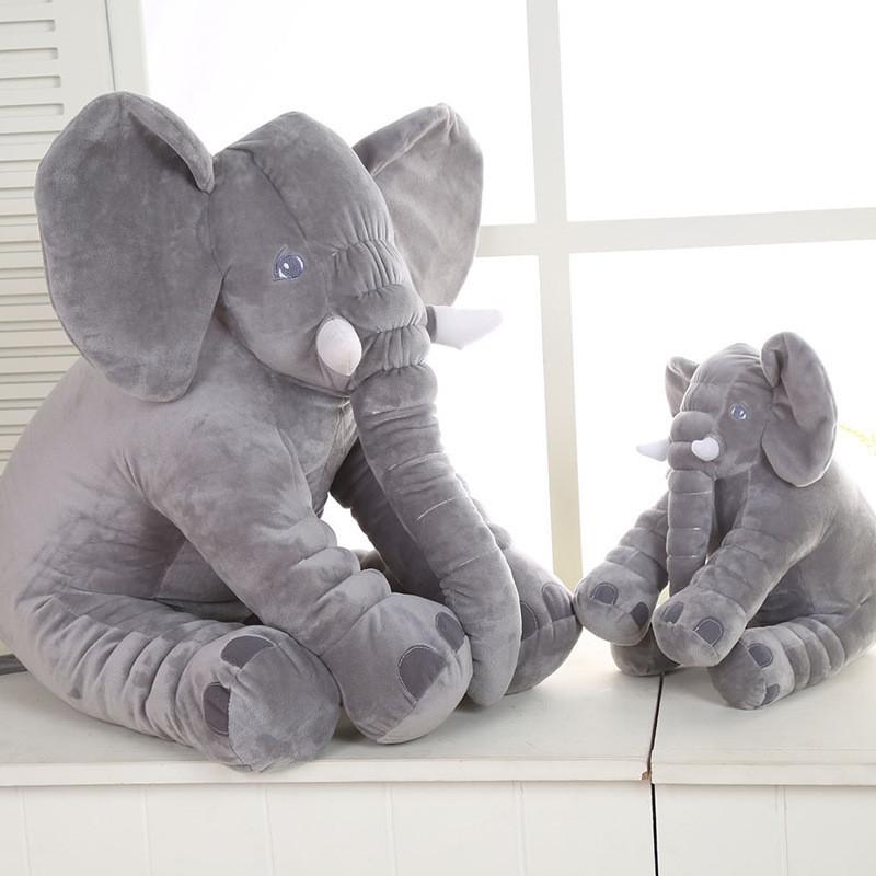 Kids Gift Plush Elephant Toy Pillow Playroom Decor Creative Photography Props