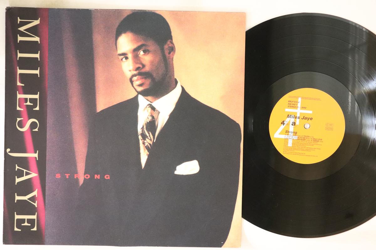

LP Record MILES JAYE - Strong BRLP573 4TH & BROADWAY 1991 UK Soul/Funk Used