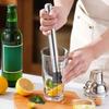 1PC Mashing Stick Crushed Popsicle Hit Lemon Hammer Mashing Stick Mashing Sock Cup Stainless Steel Fruit Pressing Ice Hammer