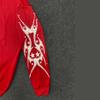 Europäischer und amerikanischer Y2K Retro bedruckter Street Hip-Hop Reißverschluss-Hoodie