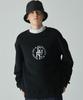 Frame Off Classic Circle Logo Sweatshirt_Black