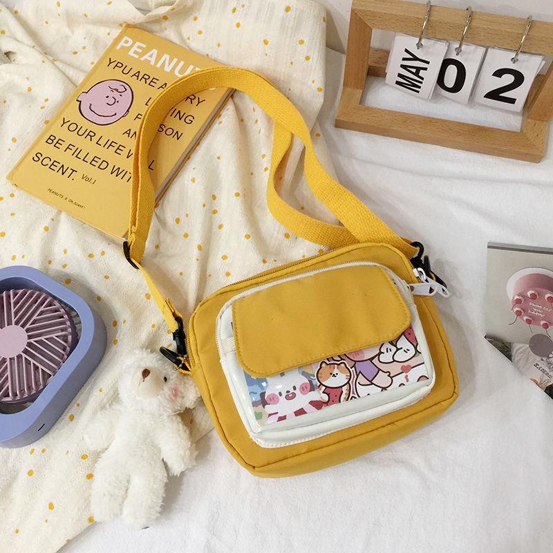 Cute Small Bag Female Student New Small Fresh Shoulder Bag Literary Versatile Messenger Bag Female