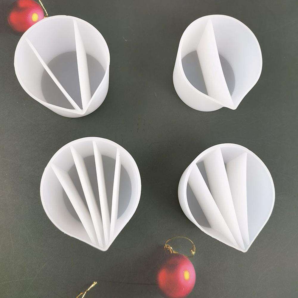1PC Silikonowe kubki do mieszania żywicy epoksydowej Dystrybucja Miarka DIY Narzędzia z żywicy epoksydowej
