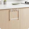 Foldable Garbage Bag Hanging Rack Kitchen Rubbish Holder Over Cupboard Door Trash Holder Kitchen Accessories