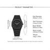 Men'S Quartz Watch Waterproof Roman Numeral South East Asia Middle East Plastic Watch Men'S Premium Sense