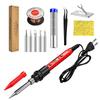 Portable SL105 Digital Electric Soldering Iron 60W Adjustable Temperature 180℃-520℃ Ceramic Heating Core 110-240V Welding Solder Iron for Home