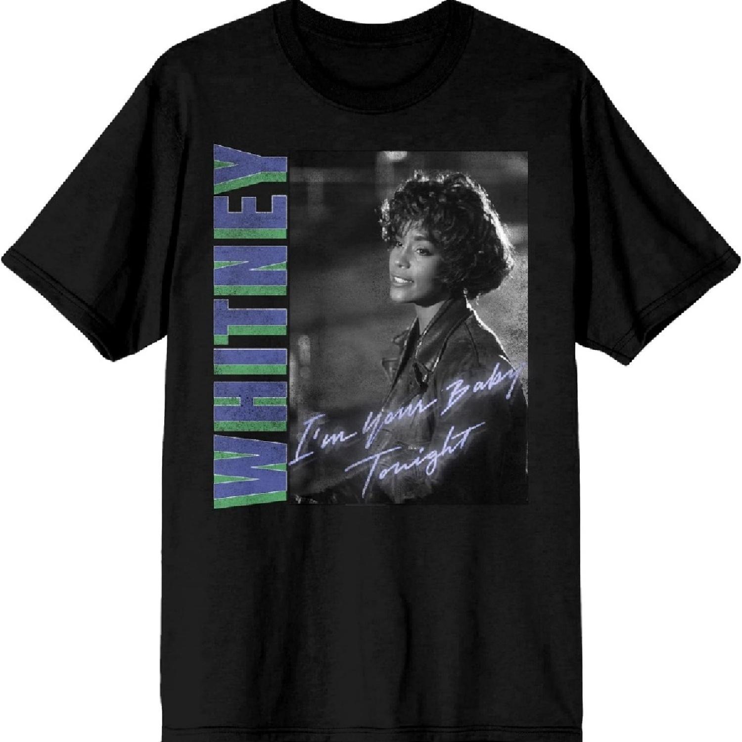 

Bioworld Уитни Хьюстон Малышка Сегодня Женская Черная Футболка XXXXXL