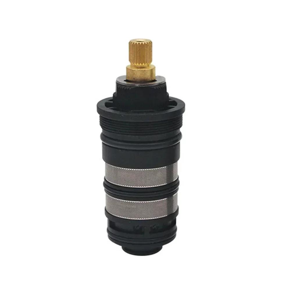 

Brass Thermostatic Valve Spool Hot Cold Water Universal Faucet Cartridge Shower Mixer Valve Tap Shower Mixing Valve Repair Kit