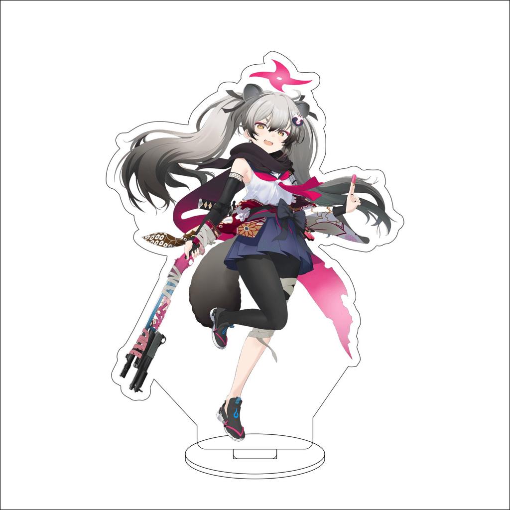 16CM Anime Blue Archive The Animation  Cosplay Acrylic Stand Ornaments Okusora Ayane Sorasaki Hina Figure Stand Halloween Gifts