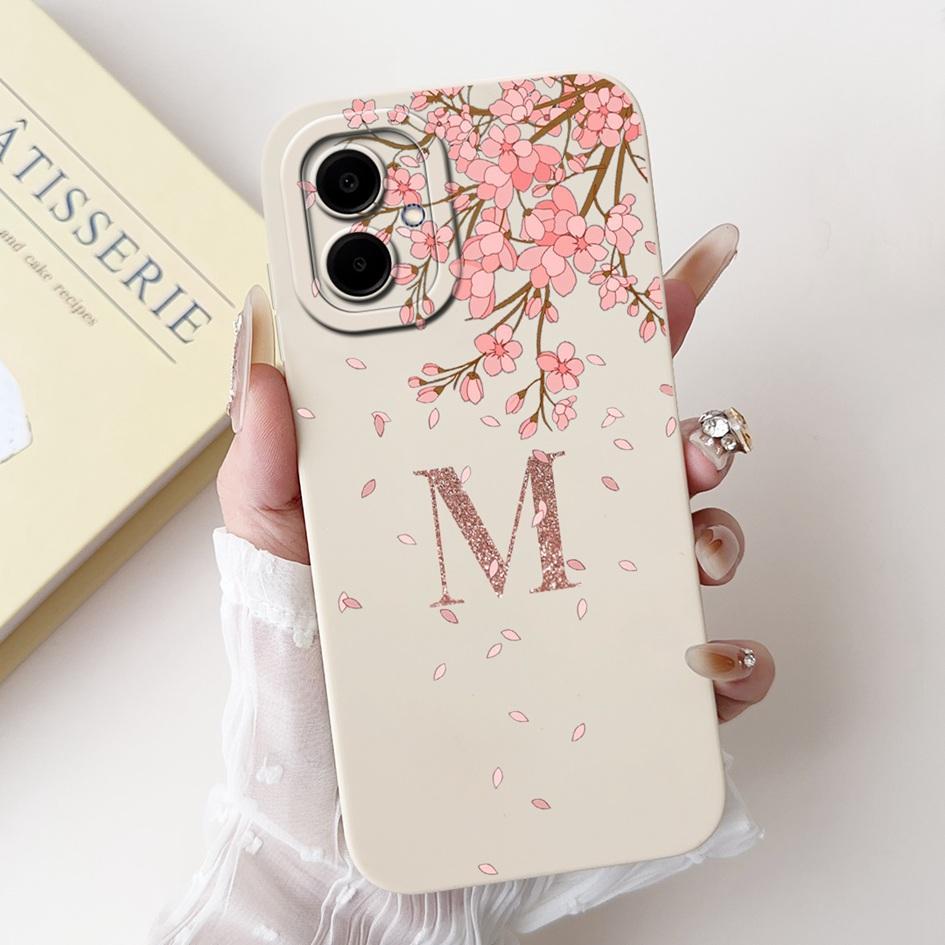 For Samsung Galaxy A06 Case 2024 Fashion Crown Letters Soft Silicon Back Cover For Samsung A06 SM-A065F SM-A065M A 06 Phone Case