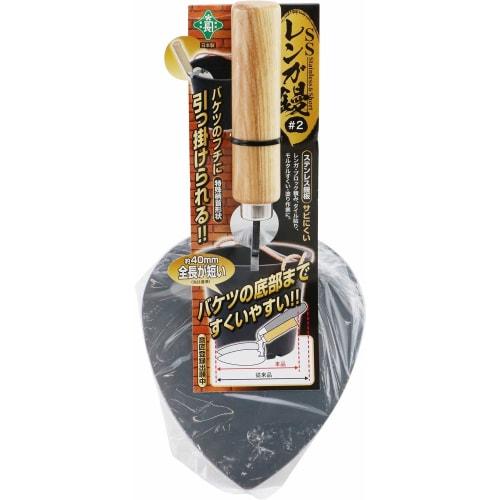 Midoricho SS Brick Trowel, Stainless Steel, #2
