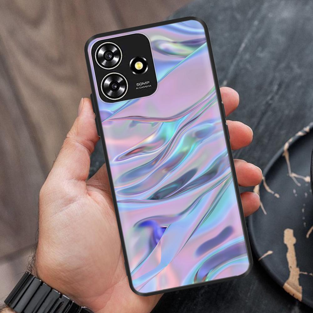 For ZTE Blade A73 Case Soft Black Silicone Bumper Phone Cover Funda For ZTE Blade A73 5G Cases For ZTE Blade A73 4G Fundas Coque