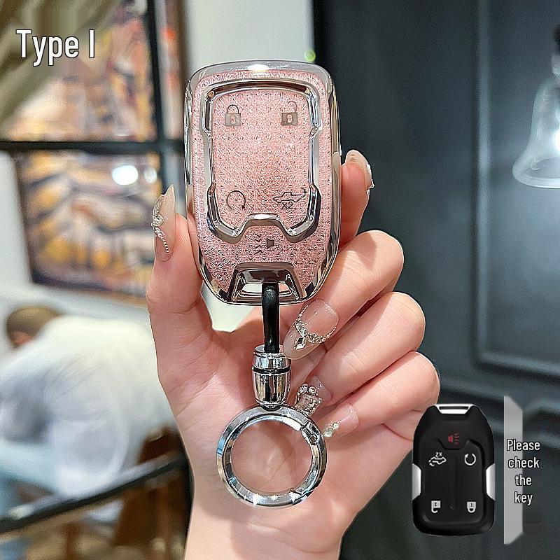 Chevrolet Suburban Saab GMC Imported Car Key Case Cover Keychain Bag