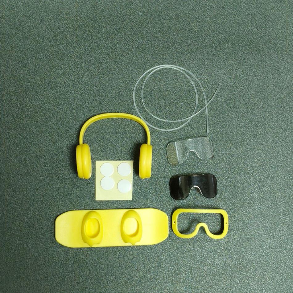 Labubu 4.0 Mini Series Outfit Change For 10cm Labubu Vinyl Plush Pendant Earphones Goggles Snowboard Sports Set Accessories Gift