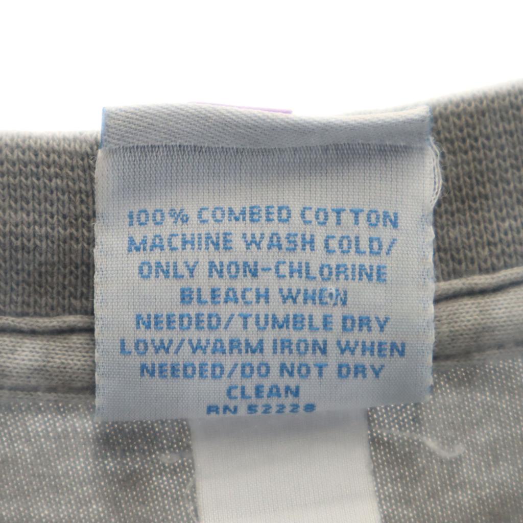 Crazy Shirt Back Print Shark Short Sleeve T-shirt M Gray Shark Men's Used