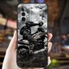 Fashion Motorcycle Man Case For Samsung Galaxy A13 A23 A33 A53 A73 A14 A34 A54 A12 A22 A32 A52 A72 A51 A71 Cover