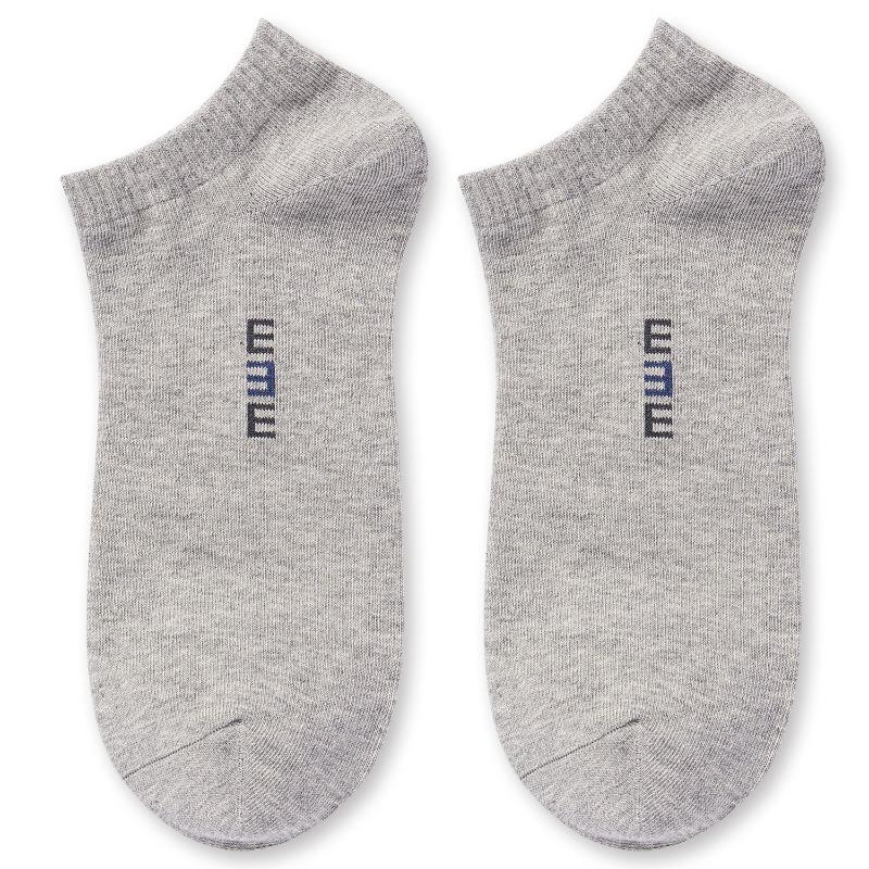 Men's Cotton Summer Breathable Short-legged Antibacterial and Deodorizing Sweat-absorbing Boat Socks and Short Stockings