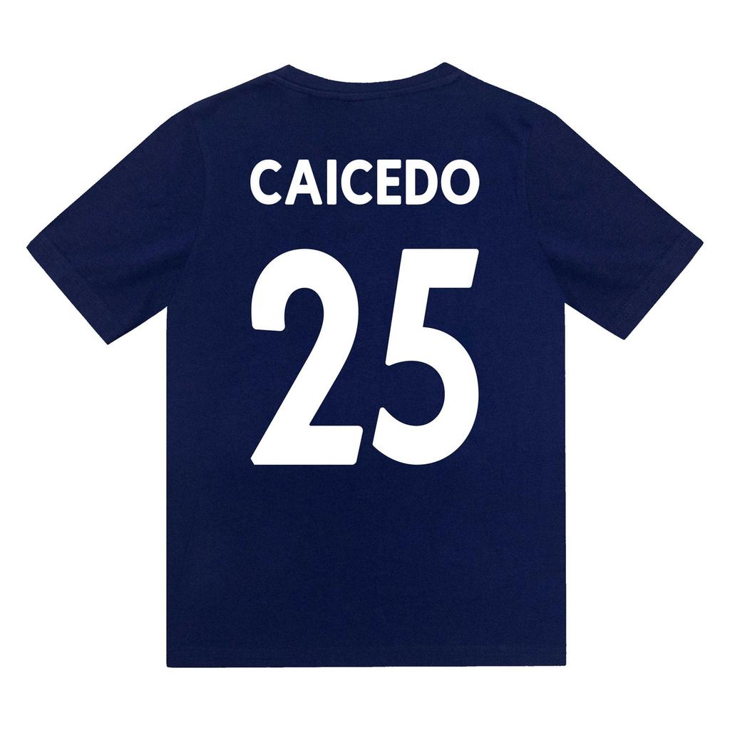 Chelsea FC Boys Caicedo 25 Sublimation Short Pyjama Set