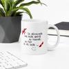 Mug - dino mugs - humour collègue - céramique haute qualité - 325ml - anti-brûlures