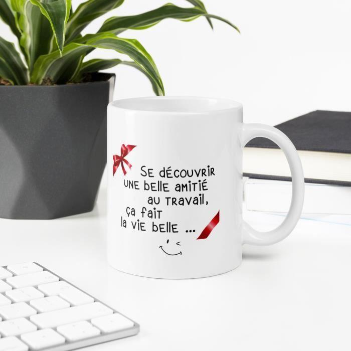 Mug - dino mugs - humour collègue - céramique haute qualité - 325ml - anti-brûlures