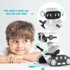 2024 Nové robotické hračky dobíjecí RC robot pro děti, chlapce a dívky, hračka na dálkové ovládání s hudbou a LED očima, dárek pro děti