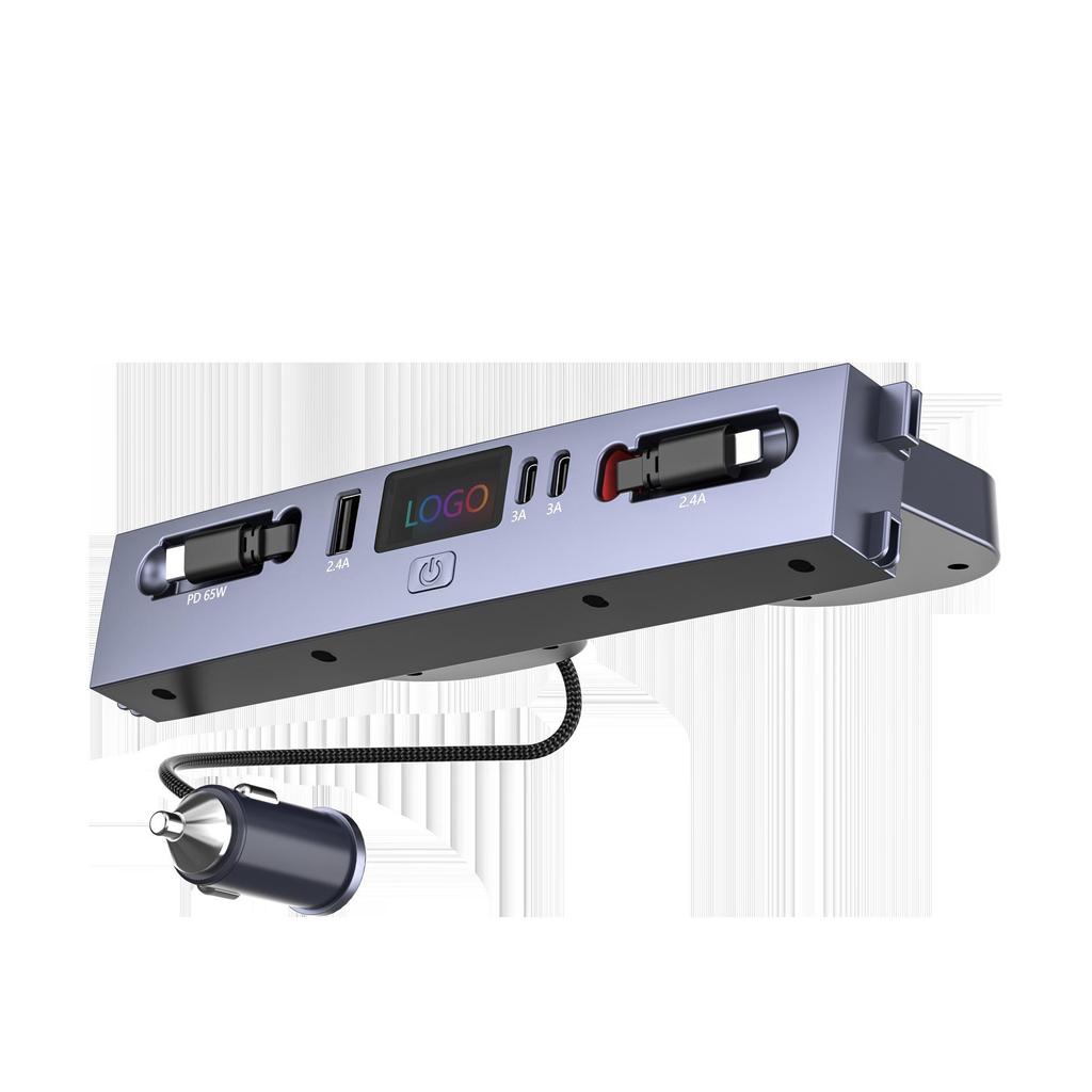 Tesla Model 3/Y Expansion Dock: PD Fast Charger & Multifunctional Cigarette Lighter