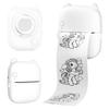 Imprimante de Poche IA Imprimante Photo Portable Sans Fil 1200mAh Impression Thermique Sans Encre Contrôle Vocal IA Support Multi-Langues Mini Imprimante Compacte