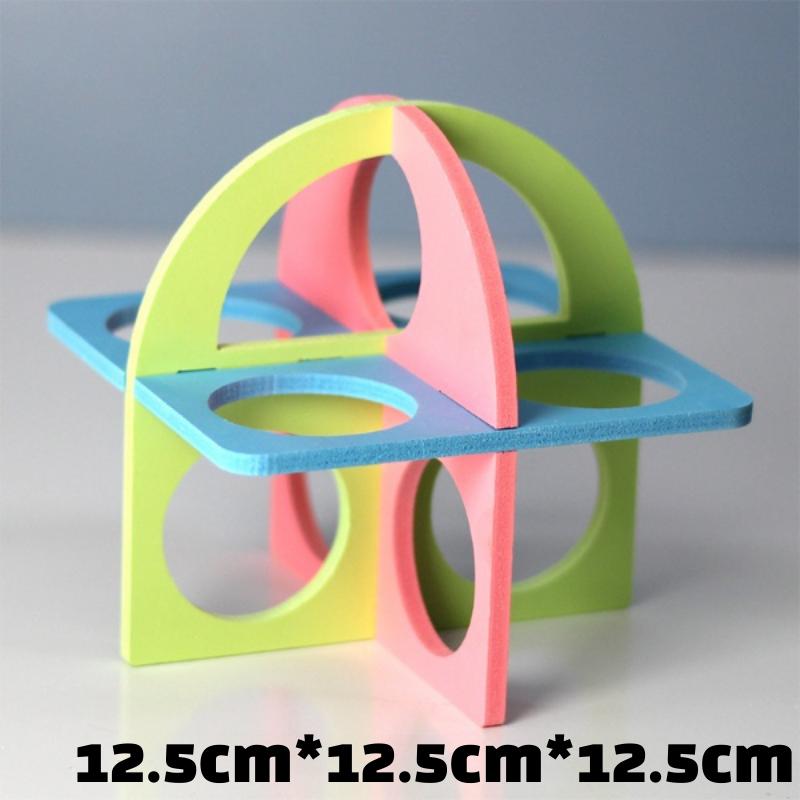 

Pet Hamster Toys Wooden Rainbow Bridge Seesaw Swing House Small Animal Activity Climb Toy DIY Hamster Cage Accessories