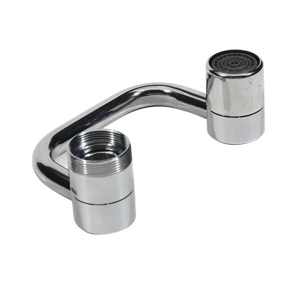 Zinc Zinc Alloy Faucet Extender Silver Faucet Nozzle Adapter Practical Faucet Sprayer Head  Bathroom