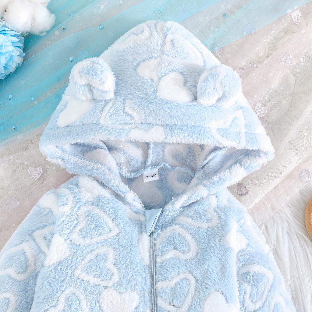 New Autumn and Winter Explosions Maomao Love Hooded Boys' and Girl's Long-sleeved Boys' and Girl's Long-sleeved Climbing Suit