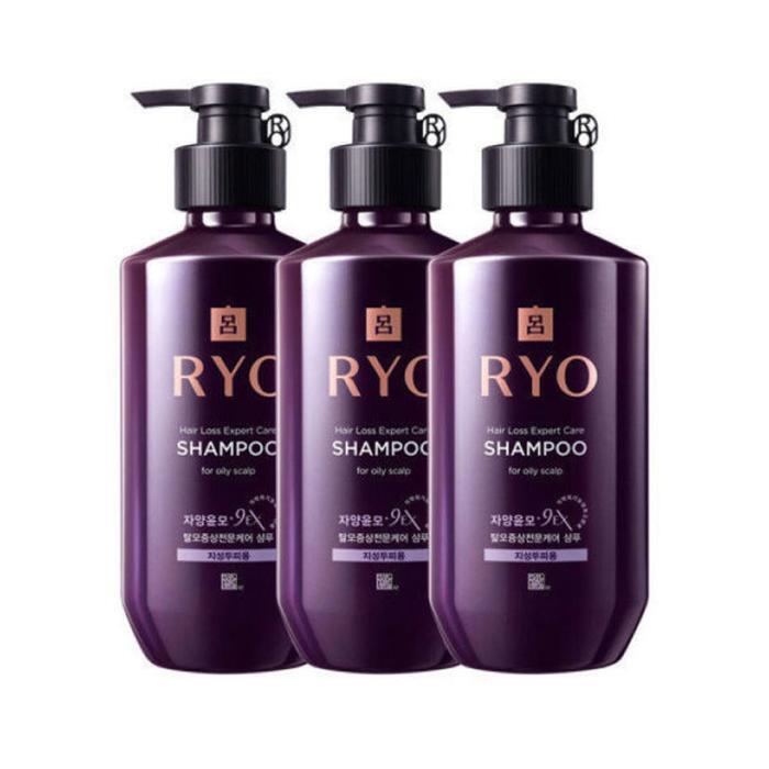 RYO Yangyunmo 9ex Hair Loss Care Shampoo for Sensitive Hair, 400ml, 3 Pack (36193513)