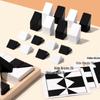 Children's Wooden Building Blocks Puzzle: Early Education Logic Game