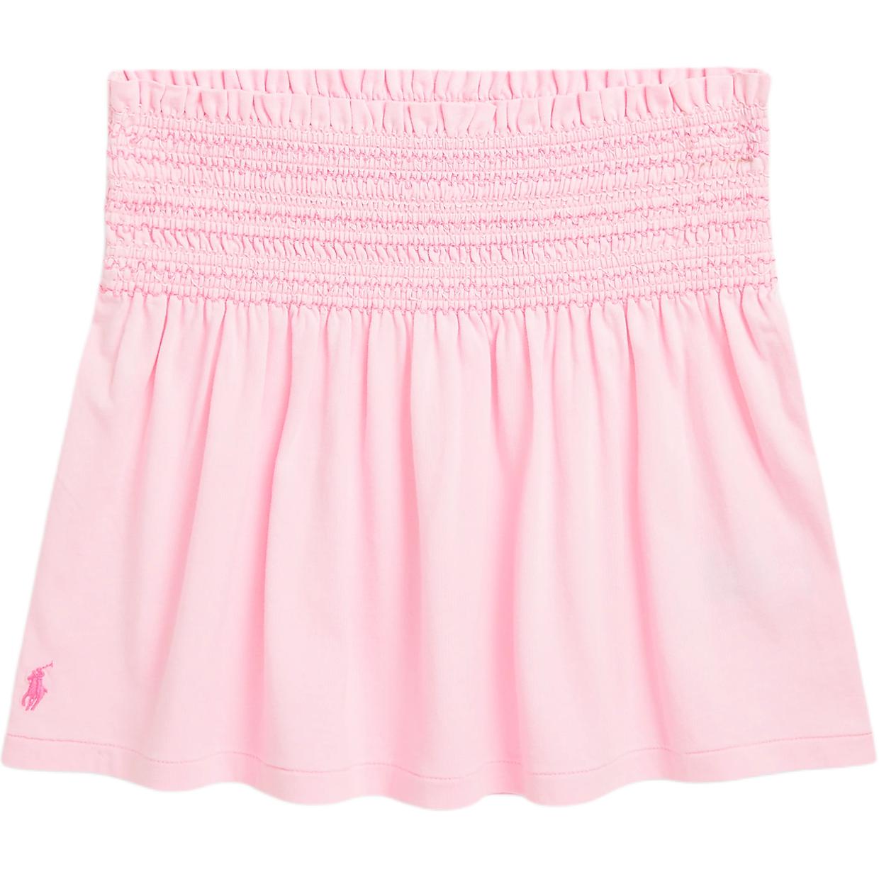

Polo Ralph Lauren Плиссированная юбка из хлопкового джерси Детские юбки Розовый 313965205-002 M