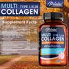 Complex Collagen Capsules Containing Hyaluronic Acid and Biotin Are All-natural and Support Skin Health.