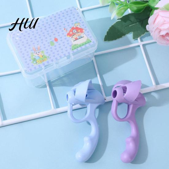 Writing Aid for Kids Pencil Grips Ergonomic Correct Tripod Handwritin Grasp Soft TPR Silicone Finger Grippers Kindergarten Beginners Position