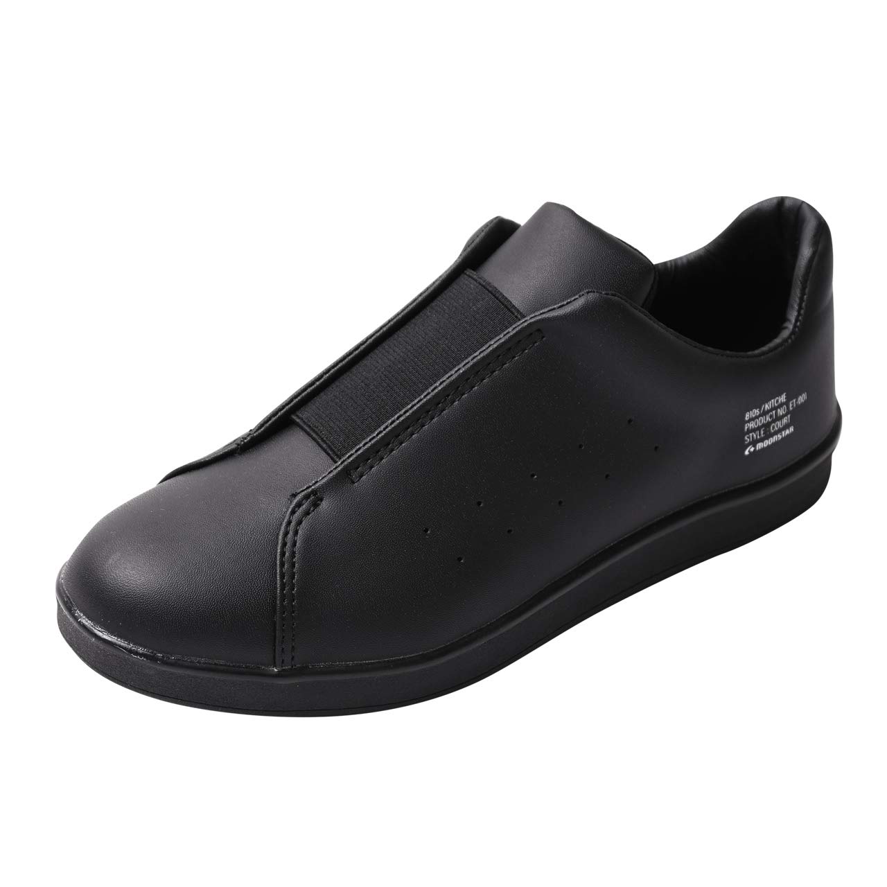 

Moonstar Eight Tens 810s ET001 KITCHE Размер 2E / Слипоны, Унисекс, Черный, 23.5 см, чёрный