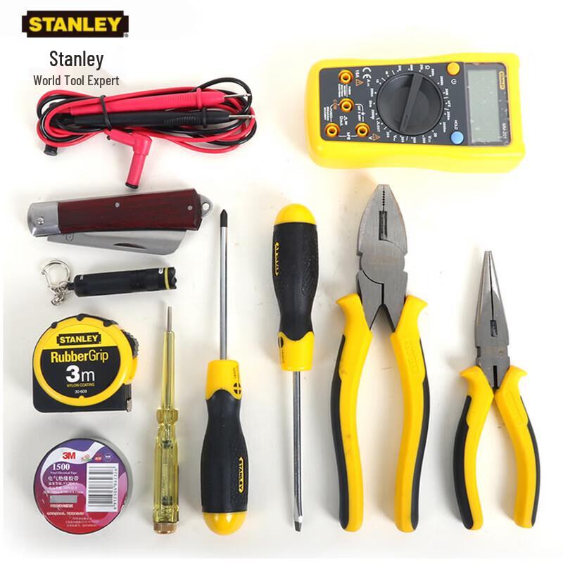 STANLEY 92-004-1-23 11-Piece Electrician Tool Set