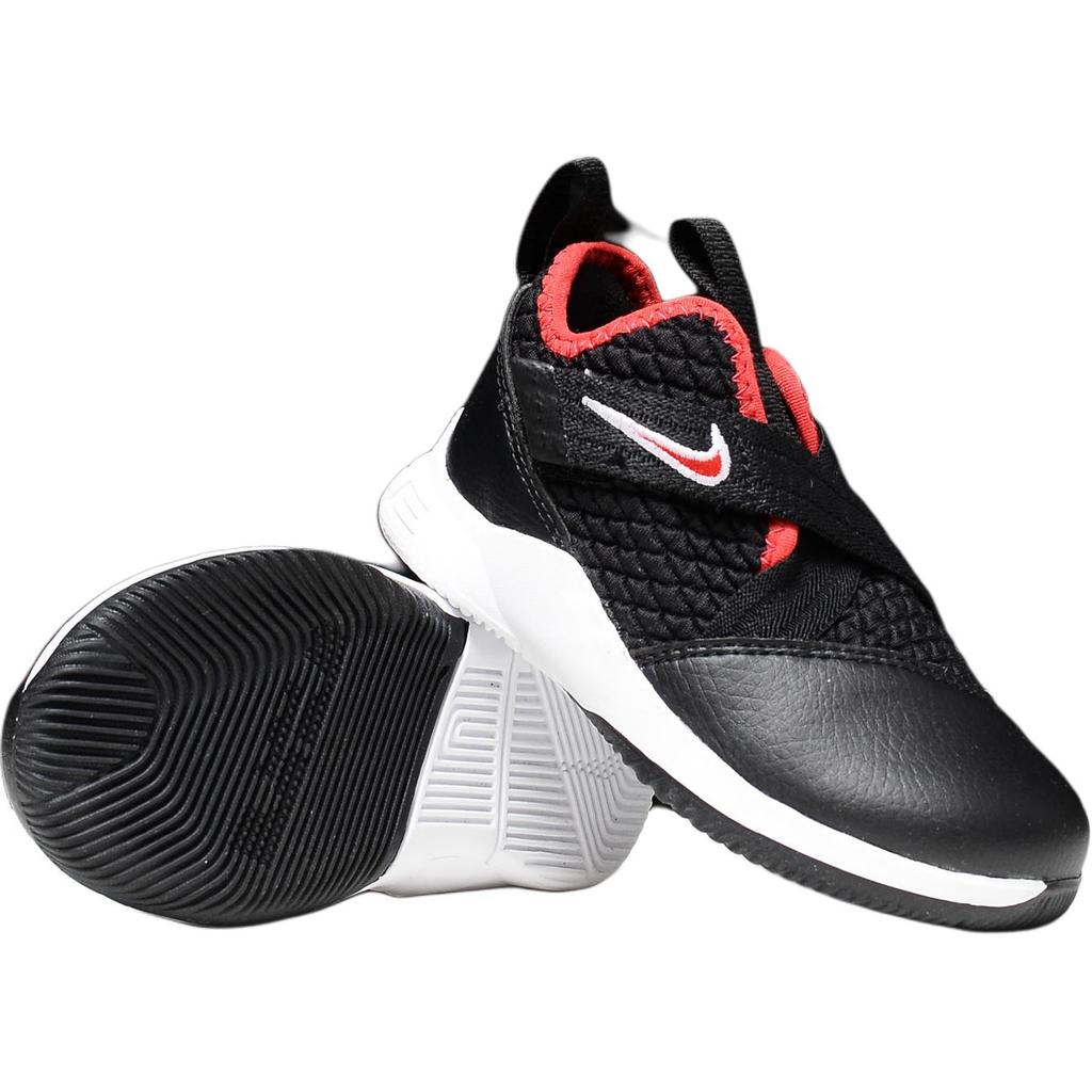 Nike LeBron Soldier 12 Abrasion Resistant Low Top Toddler Shoes Black Infant And Toddler AH1690-001