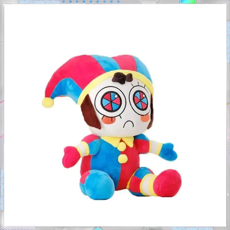 Magical Circus Jax Rabbit Doll Warm Cute Plush Toy Pamney Clown Rag Doll Pillow for Girls Birthday Limited Holiday Gift