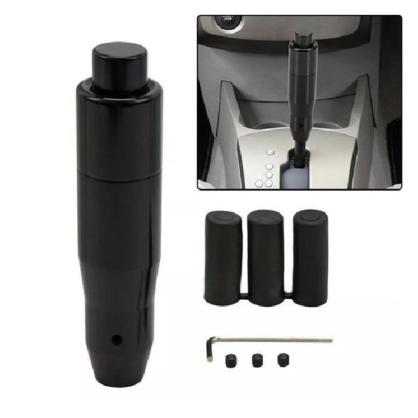 Car Automatic Shift Knob With Button Aluminum Driving Gear Lever Shifter Knobs*1