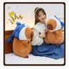 Capybara Hat Shark Plush Toy Cartoon Stuffed Animal Doll Decoration Kids Gift