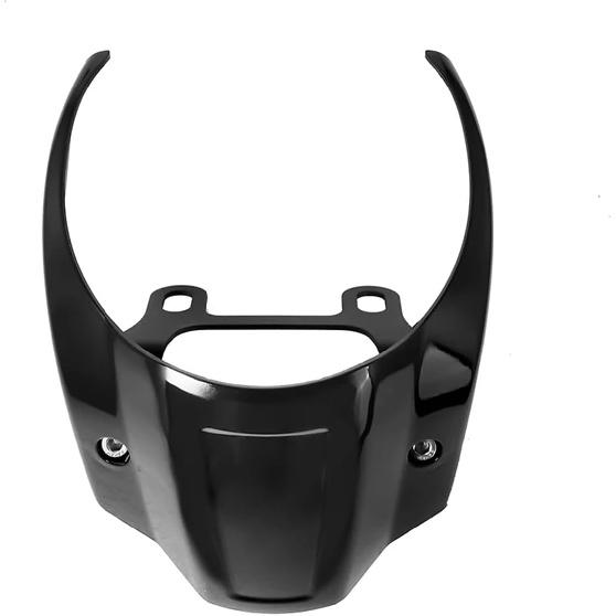 Motorcycle Gloss Black Front Headlight Fairing Compatible With Softail Street Bob FXBB FXBBS 2018-2022