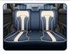 Premium Leather Car Seat Cushion - 24 Models for Five-Seater Fit, Cartoon Design, All-Season Use