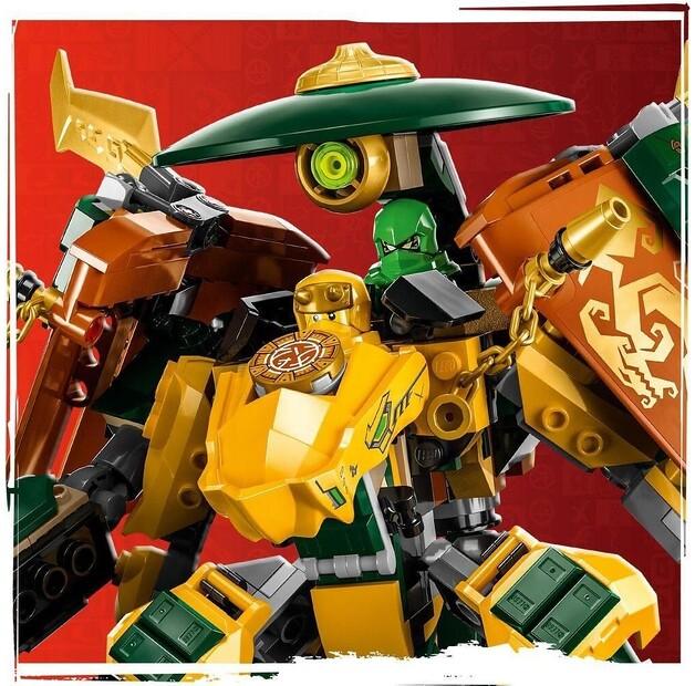 LEGO Ninjago 71794 Команда ниндзя-мехов Ллойда и Арин