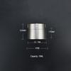 Big Capacity Storage Tank Waterproof Moisture-proof Medicine Storage EDC Canister Titanium Alloy Seal Bottle Box Pill Case