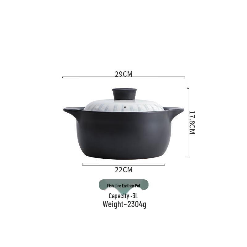 ZMR Japanese Ceramic Casserole Pot
